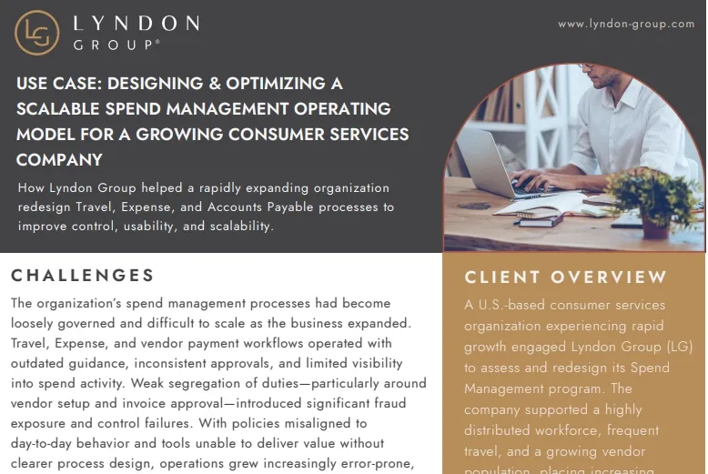 Designing and optimizing an end-to-end accounts